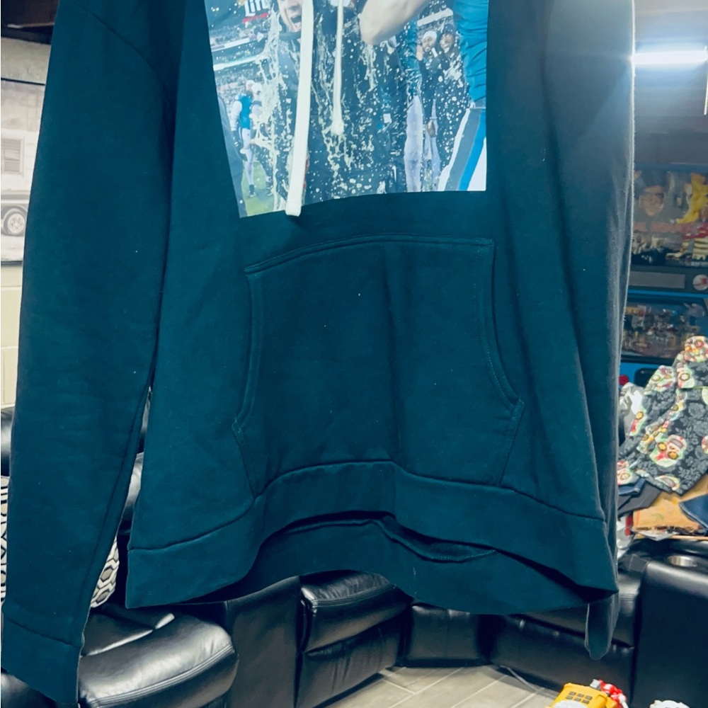 Black Graphic Hoodie